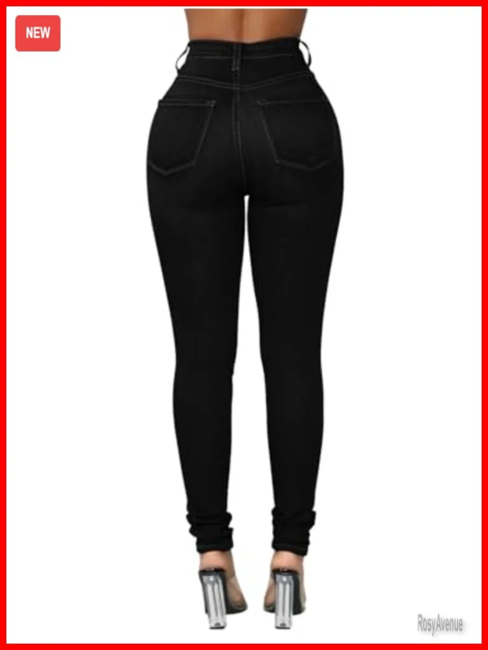 Curvy High Waist Stretch Butt Lifting Skinny Colombian Jeans